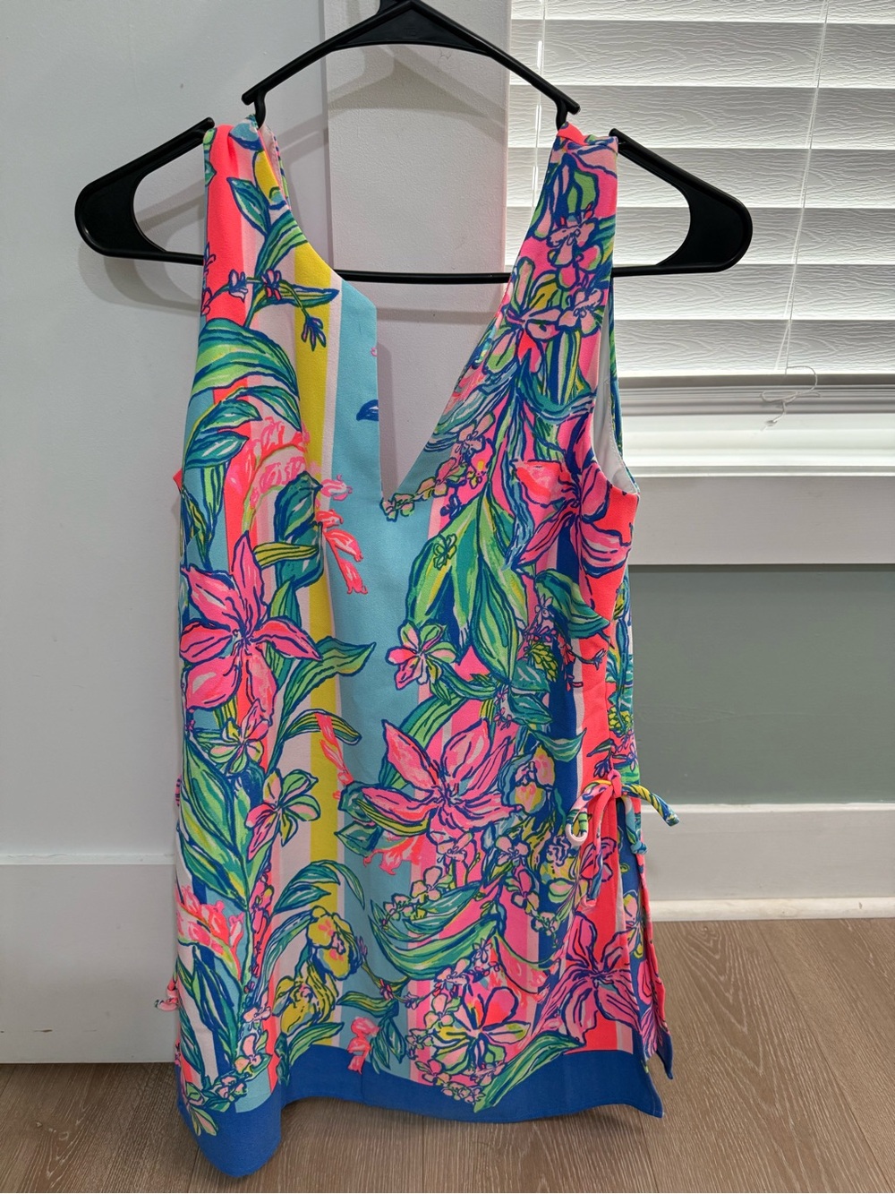 Lilly Pulitzer Multicolor Floral Sleeveless Jumpsuit - Pink, Blue, Yellow, Green